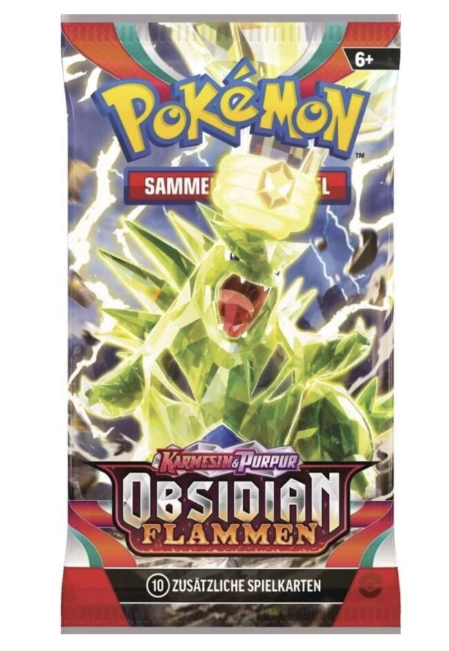 SV03 Scarlet & Violet Obsidian Flames – Display _ DE-4