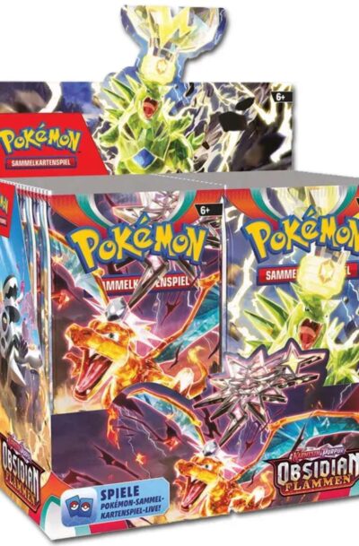 The Pokémon Company: SV03 "Obsidian Flammen Booster Display" Deutsche Version