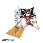 one-piece-acryl-bookend-luffy-with-his-flag