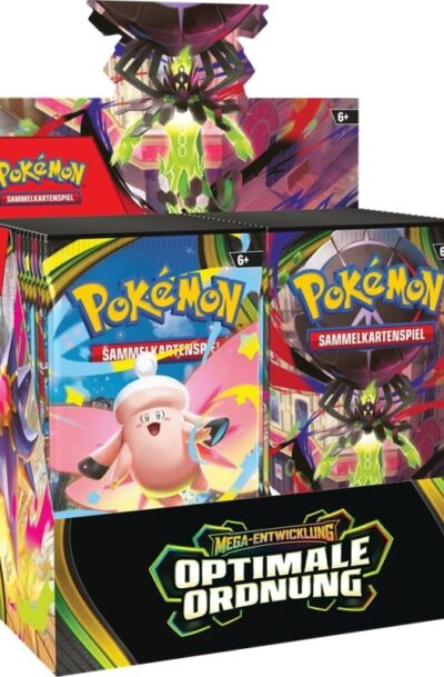 The Pokémon Company: ME03 "Optimale Ordnung Booster Display" Deutsche Version