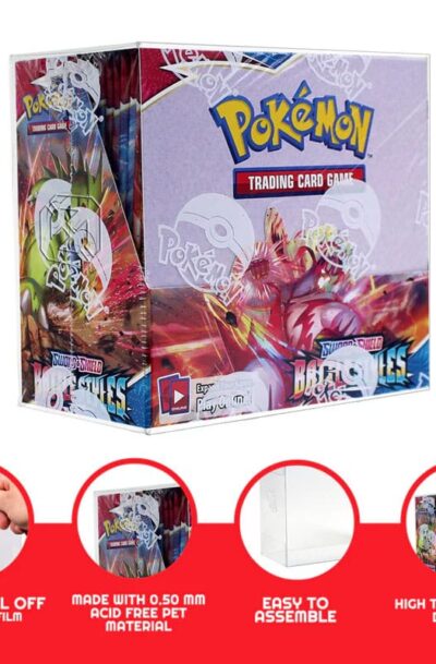 Evoretro: Zu Booster Boxen / Elite Trainer Boxen Ver. 1 "PET Gehäuse" 5er-Pack (Q4/2026)