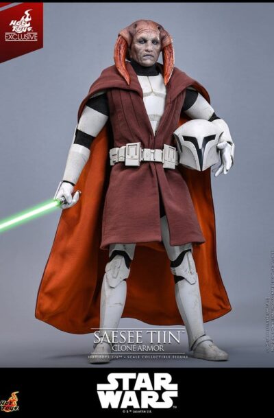Hot Toys: Star Wars - The Clone Wars "Saesee Tiin - Clone Armor" Hot Toys Exclusive 1/6 Television Masterpiece Actionfigur (Q2/2027)