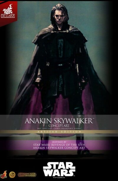 Hot Toys: Star Wars Episode III - Die Rache der Sith "Anakin Skywalker - Concept Art Version (Artisan Edition)" Hot Toys Exclusive 1/6 Actionfigur (Q1/2028)