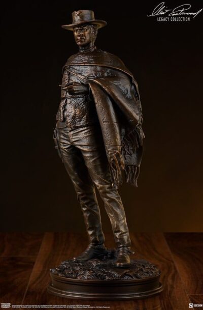 Sideshow: Clint Eastwood "The Man with No Name (Faux Bronze)" 1/4 Legacy Collection Premium Format Statue (Q3/2027)