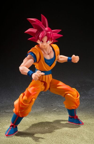 Bandai: Dragon Ball "Super Saiyan God Son Guko (God Aura)" S.H. Figuarts Actionfigur (Q1/2027)